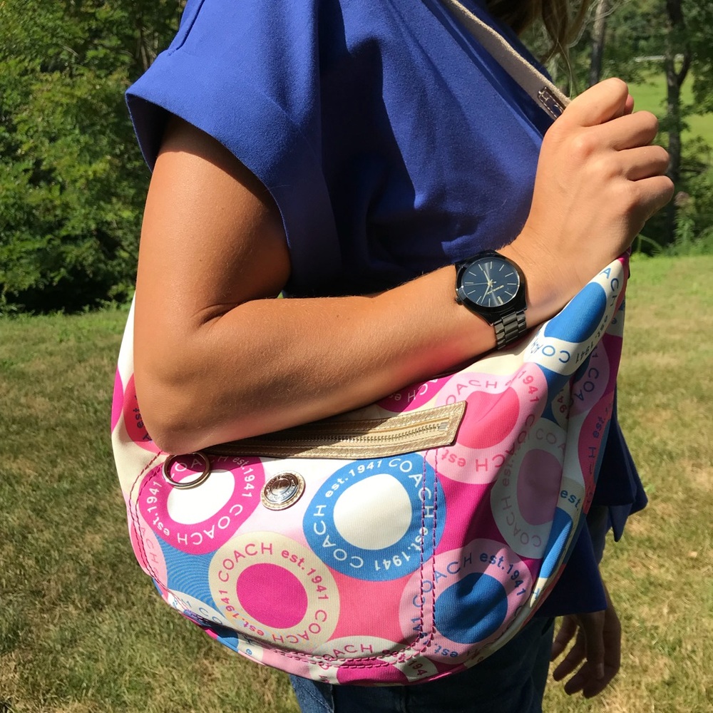 Coach over the shoulder handbag